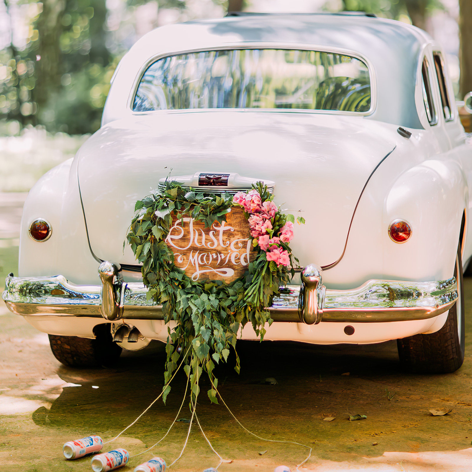 Event Supplies - 1Pcs Wedding Car Flower Ring Sucker