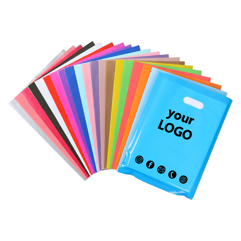 Event Party Shop - 50pcs Customized Logo Advertising Gift Bags