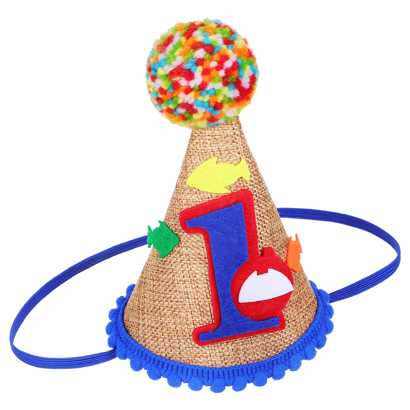 Party Hat Cone - Baby Birthday Hat 1 Year Old