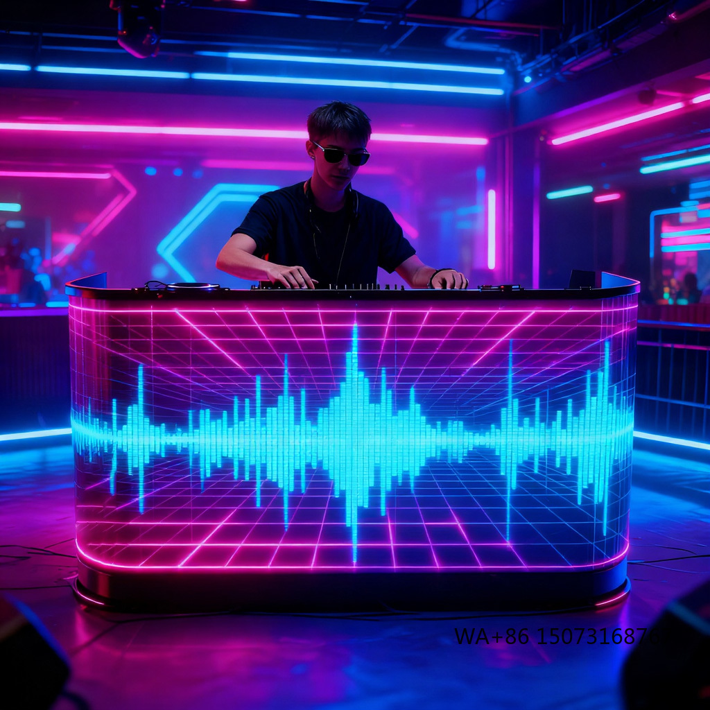 Event Party Dj - Full-Color P2.5 Front Desk Led Display