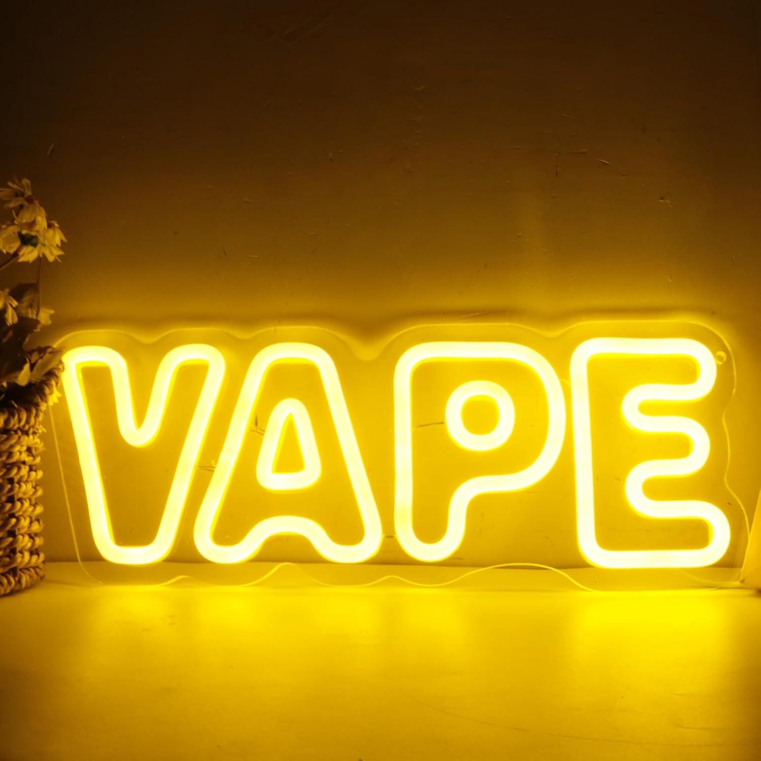 Neon Sign Party - Vape Neon Sign USB Dimmable LED