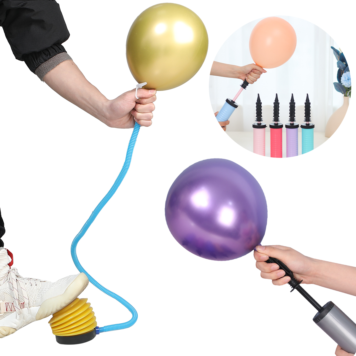 Balloon Pump Hand - High Quality Balloon Pump Air Inflator