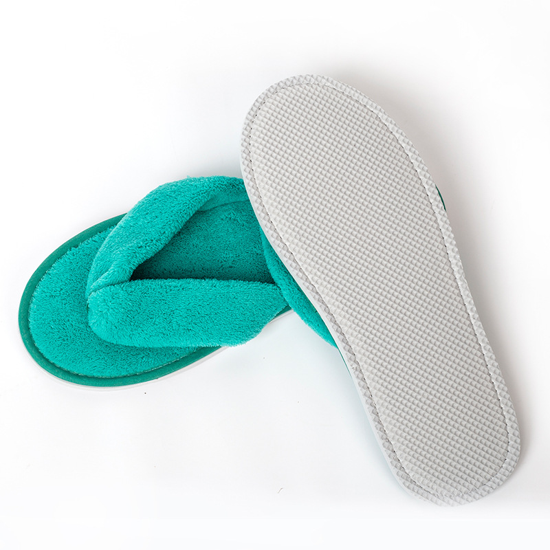 Eve Party - Women Solid Color Coral Fleece Slippers
