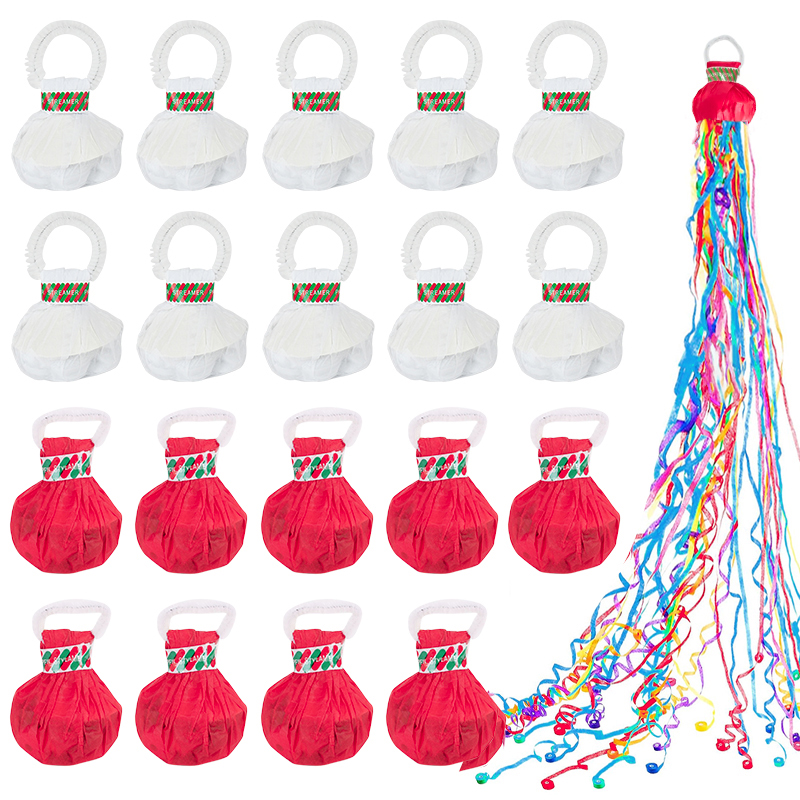 Confetti Cannon Tube - 5/10/20Pcs Hand Throw Streamer Poppers Wedding