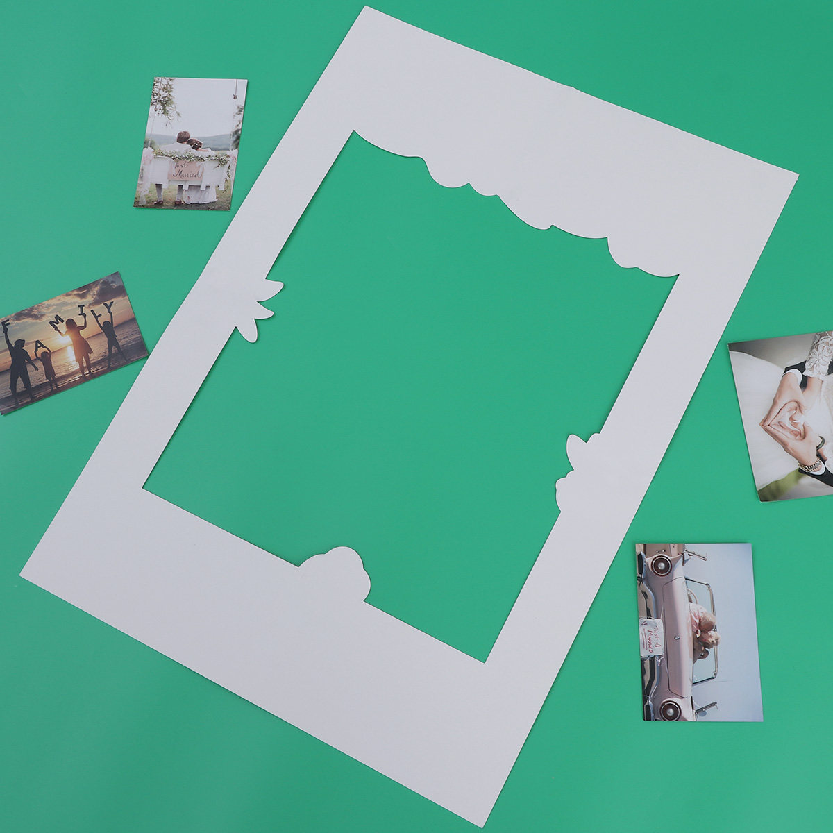 Photo Booth Frame - 2 Pcs Bridal Shower Photo Booth