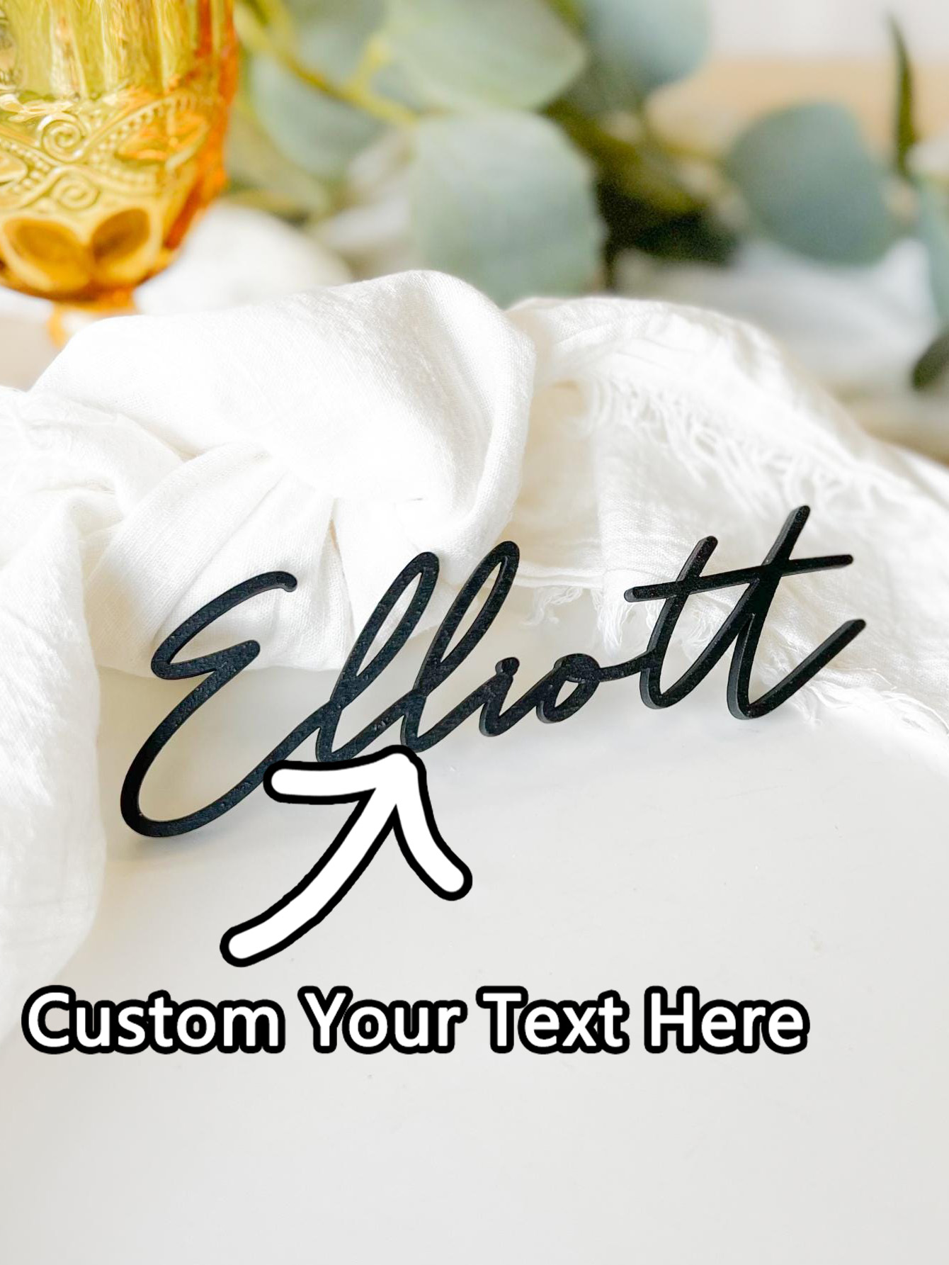 1PC Custom Seat Card - Persona – Event & Party Supply recenzja i cena