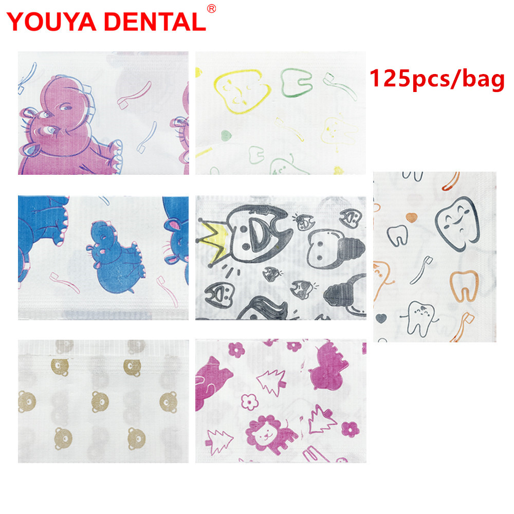 125pcs Kids Dental Bibs Dispos – Table Cloth Disposable recenzja i cena