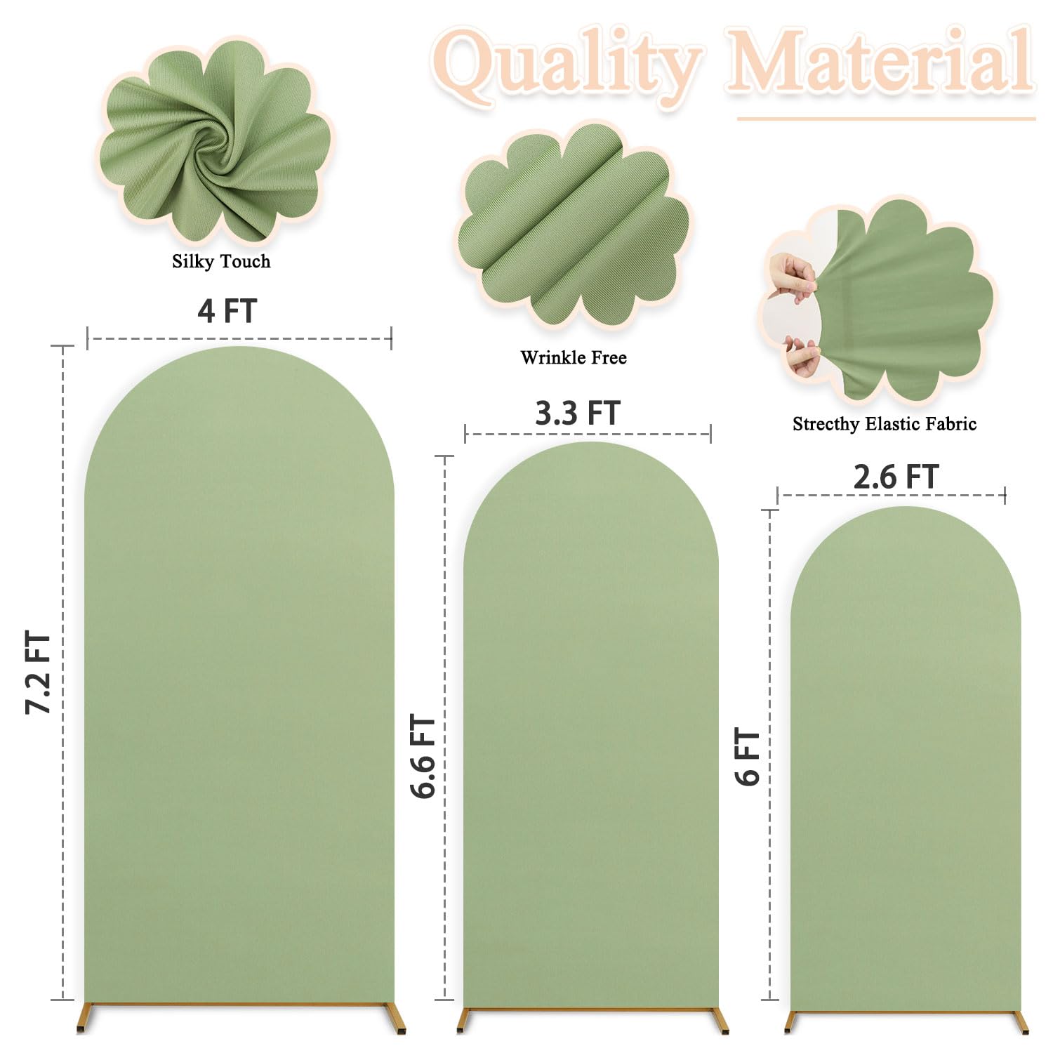 Wedding Arch Cover Set of 3 Sp – Balloon Arch Kit recenzja i cena