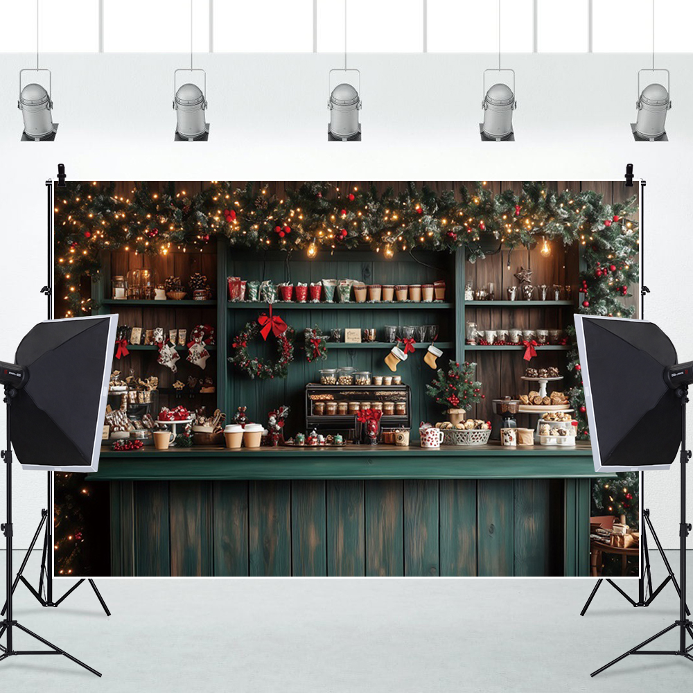 Christmas Photography Backdrop – Dessert Table Backdrop recenzja i cena