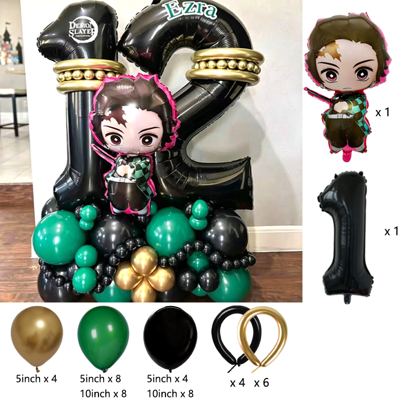 Premium Demon Slayer Theme Bal – Balloon Arch Kit recenzja i cena