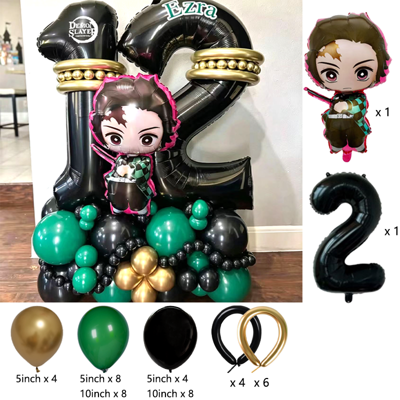 Premium Demon Slayer Theme Bal – Balloon Arch Kit recenzja i cena