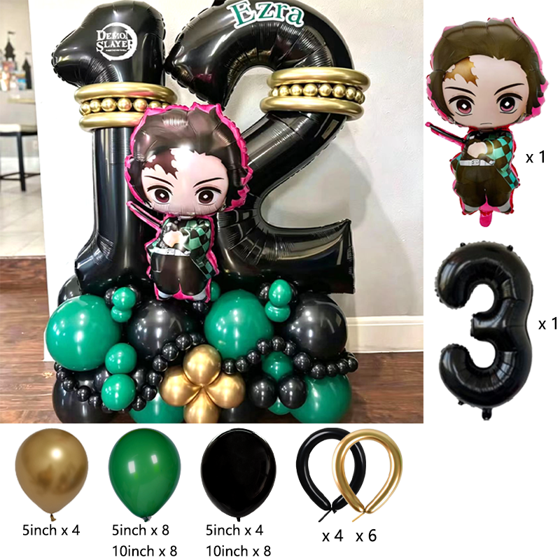 Premium Demon Slayer Theme Bal – Balloon Arch Kit recenzja i cena