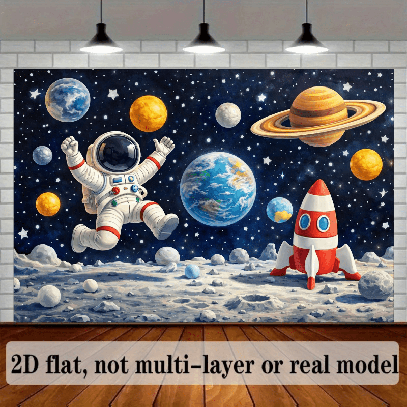 Rocket launches 2D flat wall f – Event Launch Party recenzja i cena