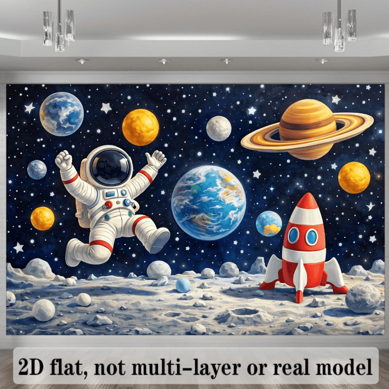 Rocket launches 2D flat wall f – Event Launch Party recenzja i cena