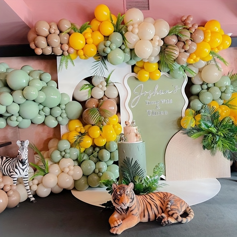 146pcs Sage Green Yellow Ballo – Balloon Arch Kit recenzja i cena