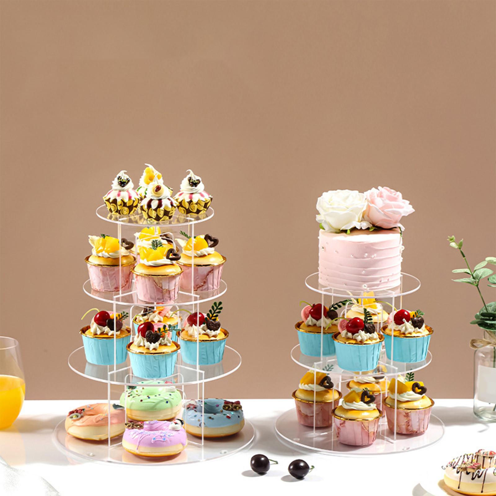 3/4/5 Tier Acrylic Cupcake Sta – Cupcake Stand Tier recenzja i cena
