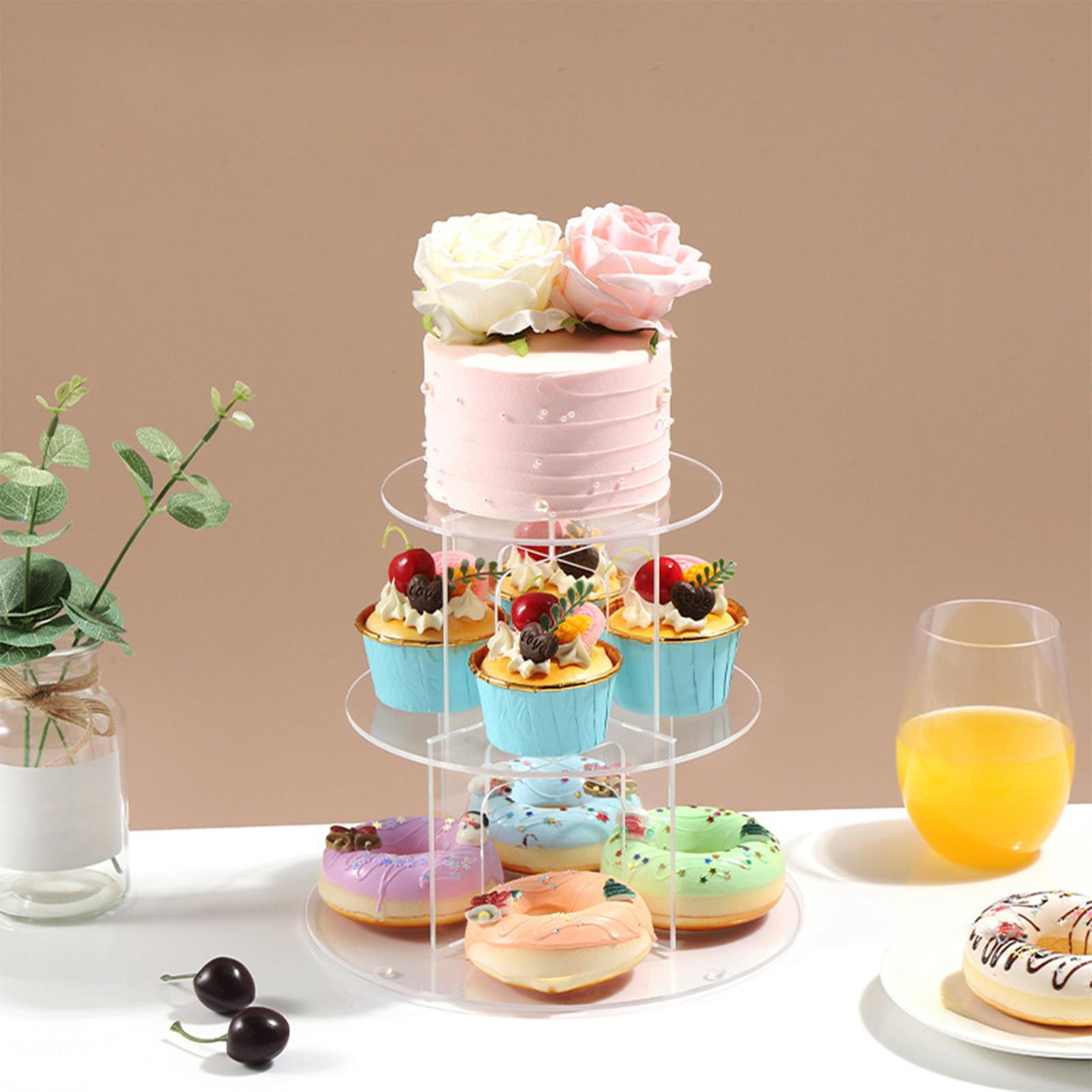 3/4/5 Tier Acrylic Cupcake Sta – Cupcake Stand Tier recenzja i cena