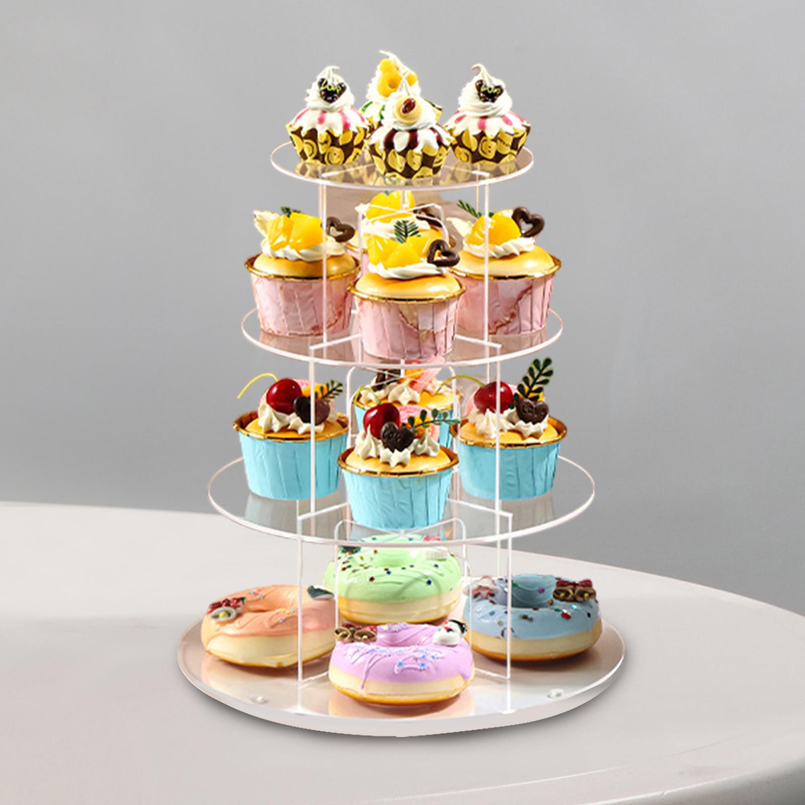 3/4/5 Tier Acrylic Cupcake Sta – Cupcake Stand Tier recenzja i cena