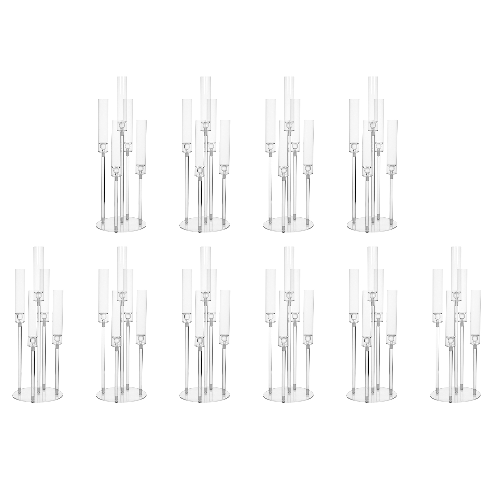 20/10PCS 5 Arm Acrylic Candle  – Centerpiece Stick recenzja i cena