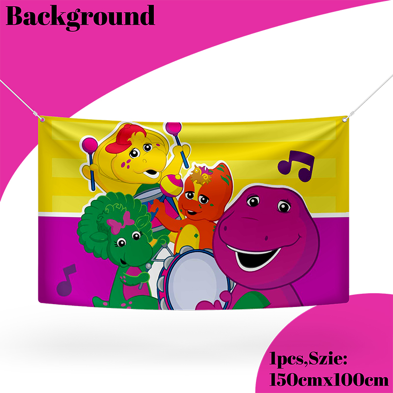 Dinosaur Barney Party Supplies – Table Cloth Disposable recenzja i cena