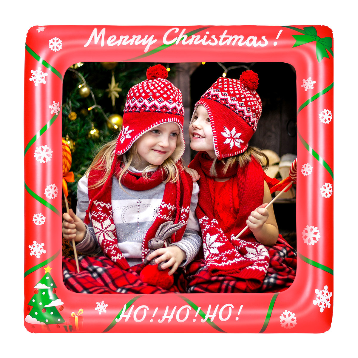 Christmas Decoration Inflatabl – Photo Booth Frame recenzja i cena