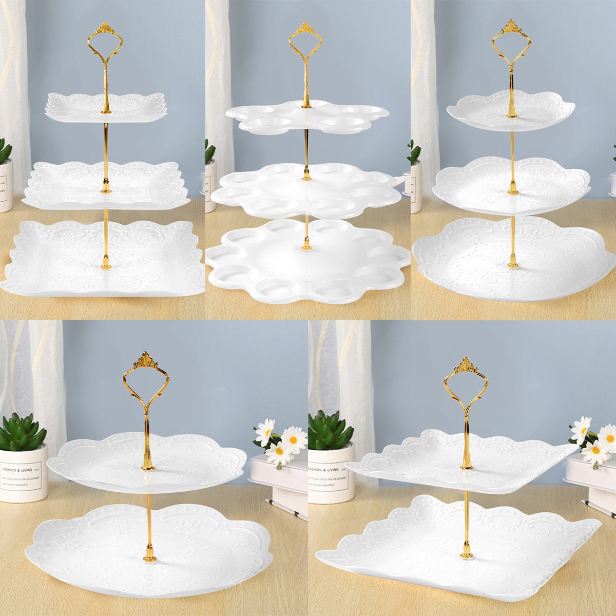 Detachable Cake Stand European – Cupcake Stand Tier recenzja i cena