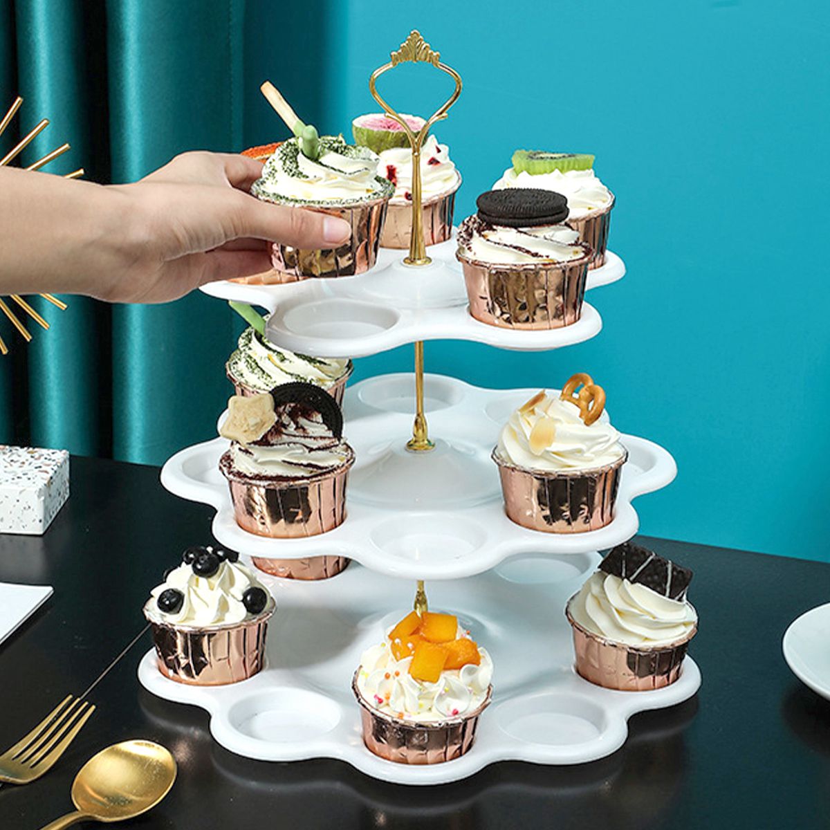 Detachable Cake Stand European – Cupcake Stand Tier recenzja i cena