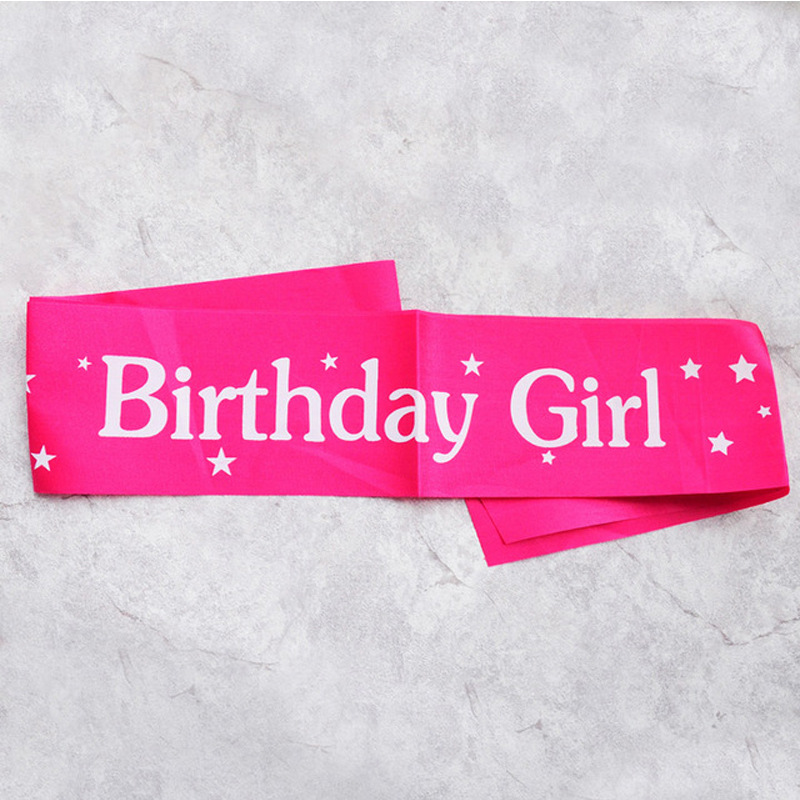 Birthday Girl Ribbons Shoulder – Birthday Sash Glitter recenzja i cena