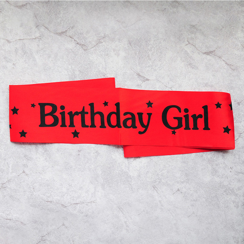 Birthday Girl Ribbons Shoulder – Birthday Sash Glitter recenzja i cena