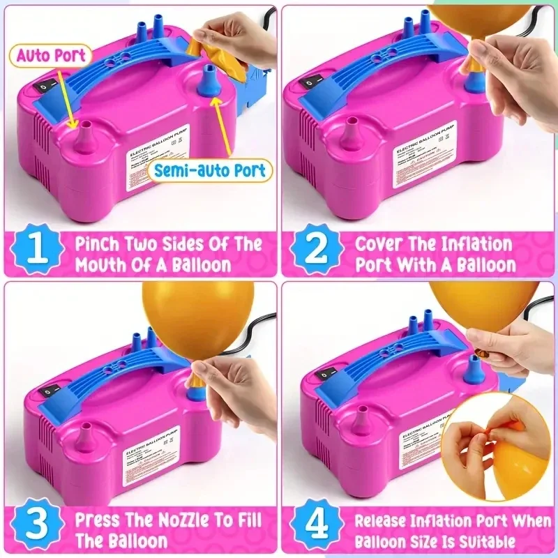 Electric balloon pump balloon  – Balloon Pump Hand recenzja i cena