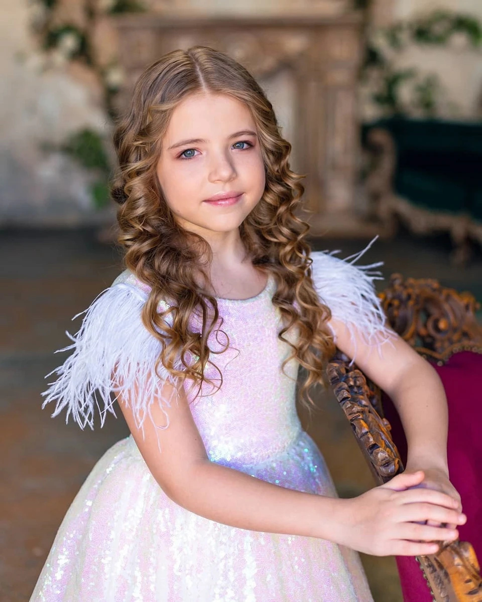 Customized Glitter Flower Girl – Birthday Sash Glitter recenzja i cena
