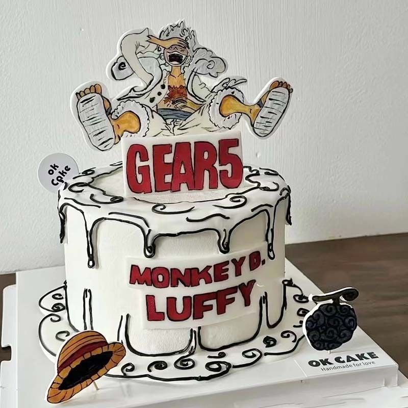 3-6pcs One Piece cake decorati – Event Support recenzja i cena