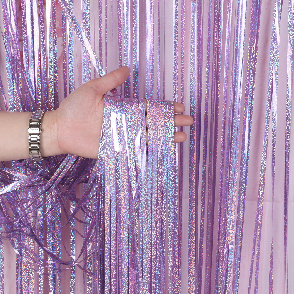 Laser rain curtain decoration  – Party Event Supply Store recenzja i cena