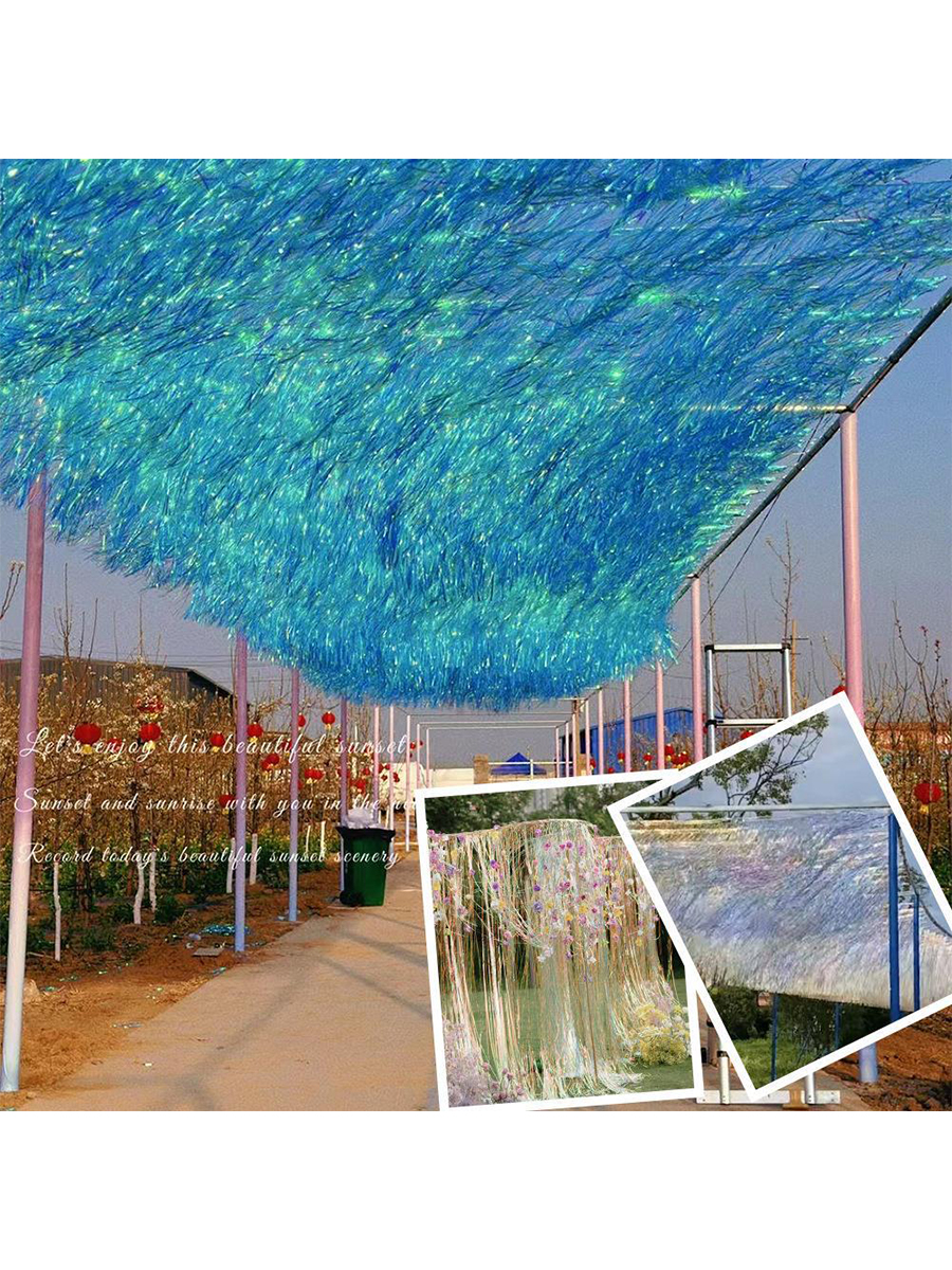 Laser rain curtain decoration  – Party Event Supply Store recenzja i cena