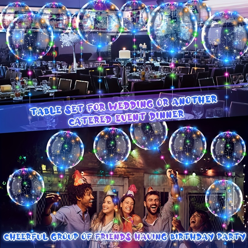 20pcs Wedding Bobo Balloons wi – Led Balloon Light recenzja i cena