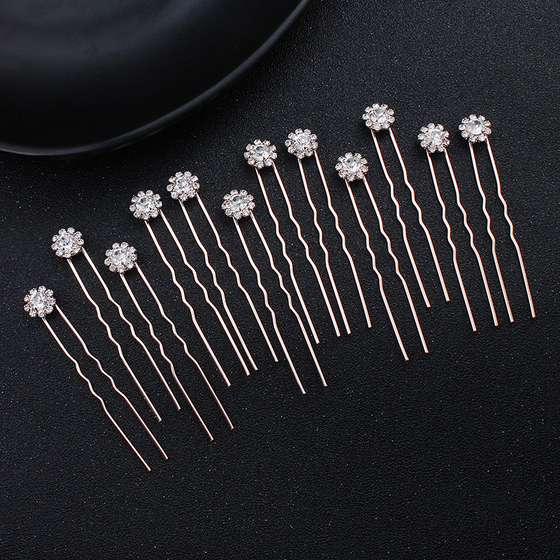 12PK/Set Fashion Rhinestone Fl – Event Suppliers recenzja i cena