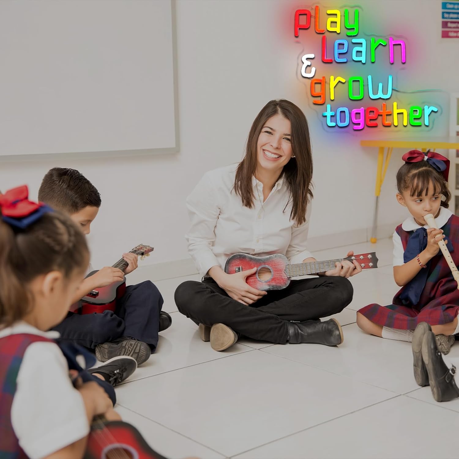 Play Learn Grow Together Neon  – Neon Sign Party recenzja i cena