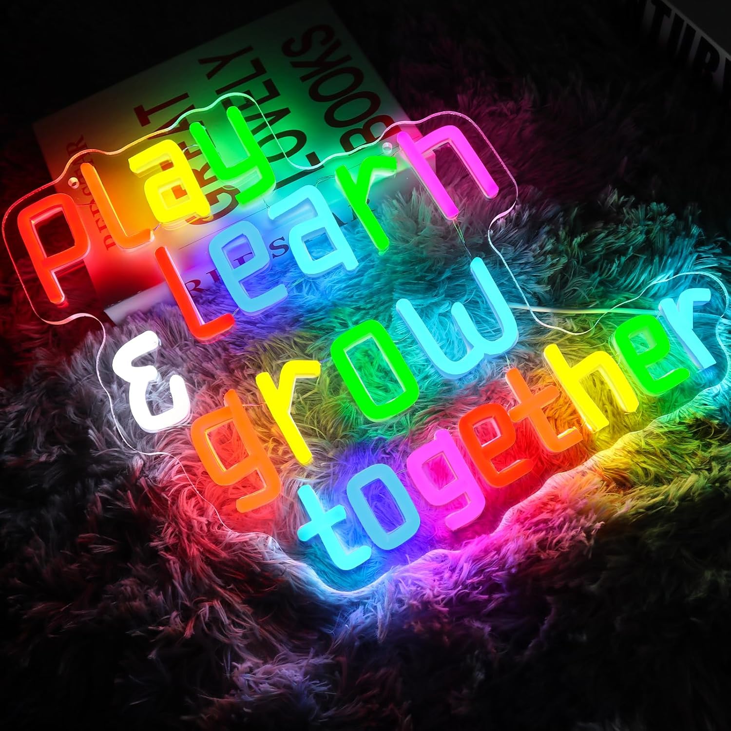 Play Learn Grow Together Neon  – Neon Sign Party recenzja i cena