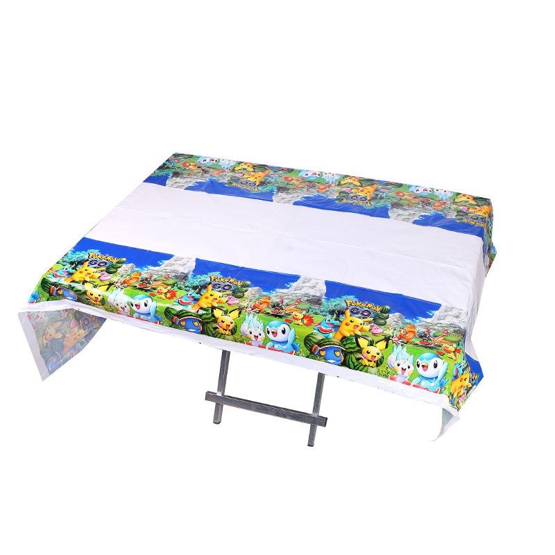 1pc Pikachu Pokemon Tablecloth – Table Cloth Disposable recenzja i cena
