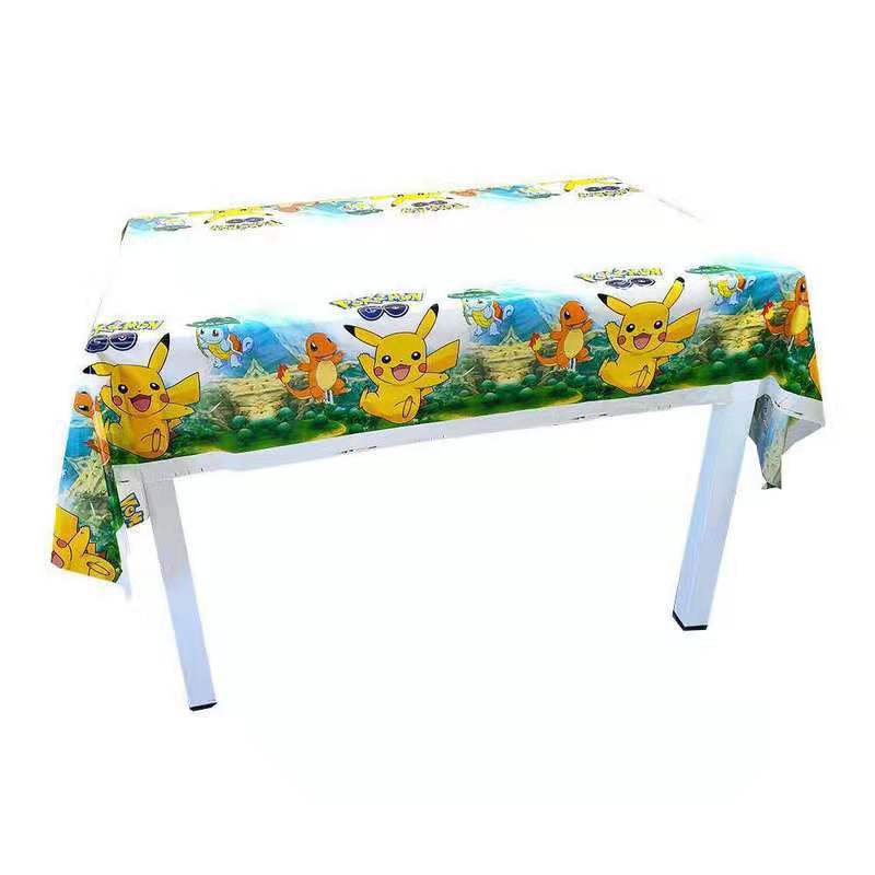 1pc Pikachu Pokemon Tablecloth – Table Cloth Disposable recenzja i cena
