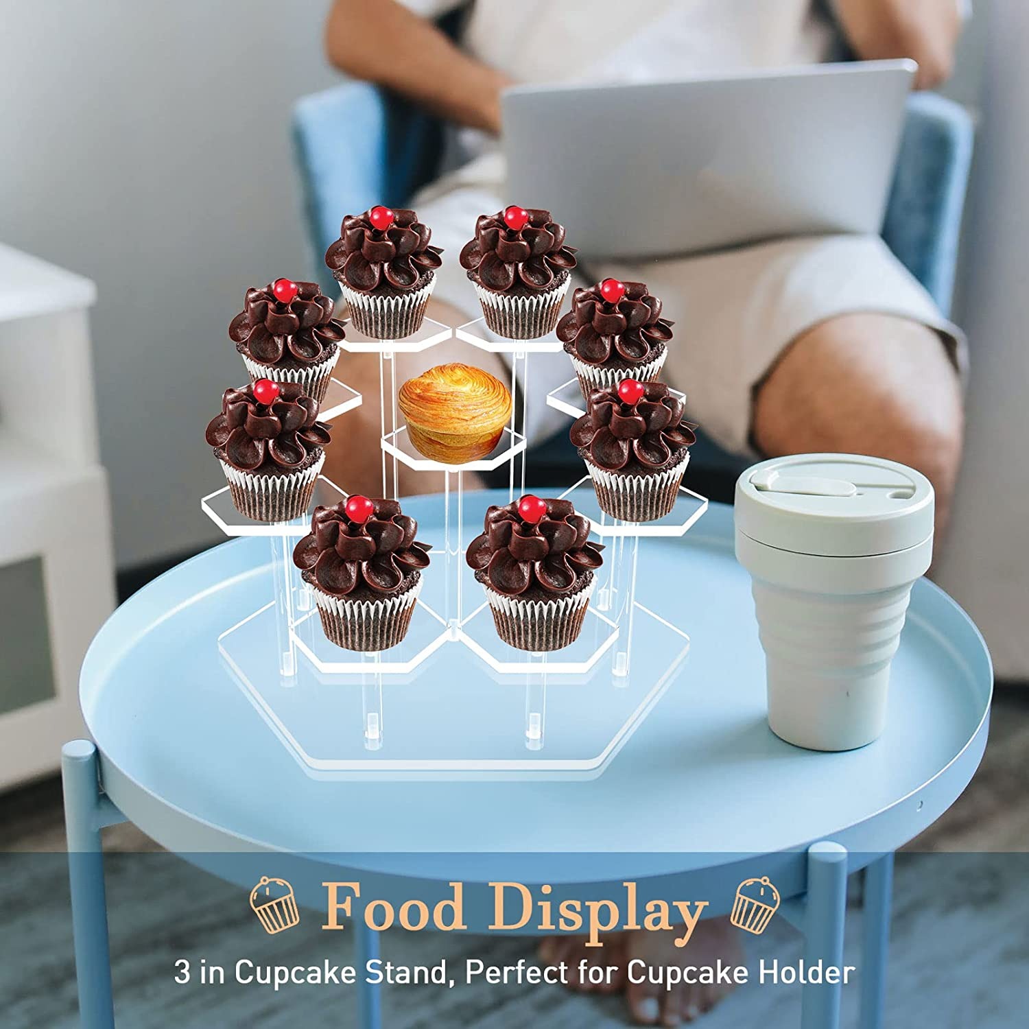 8/9 Tier Acrylic Display Stand – Cupcake Stand Tier recenzja i cena