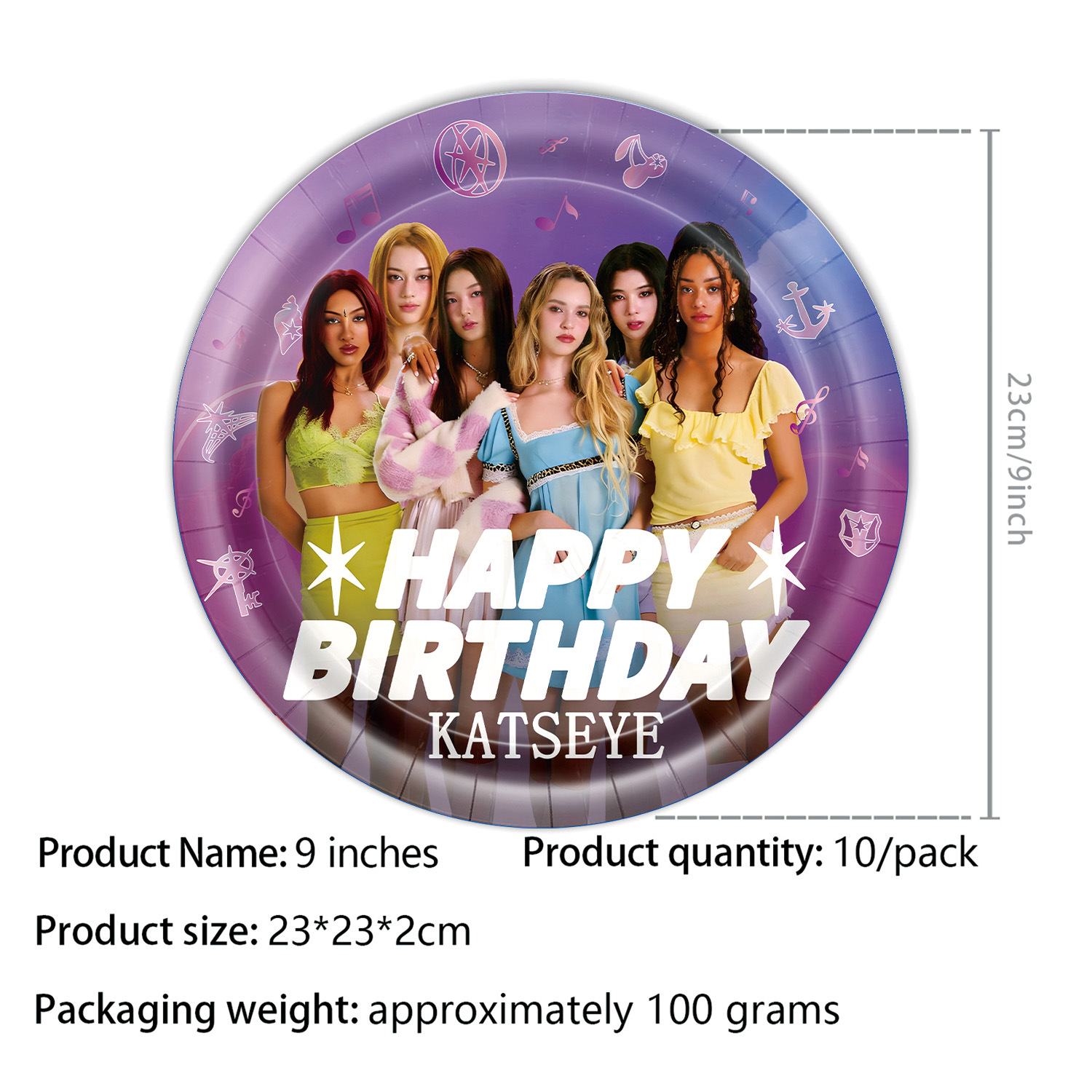 K&Katseye Idol Birthday Party  – Led Balloon Light recenzja i cena