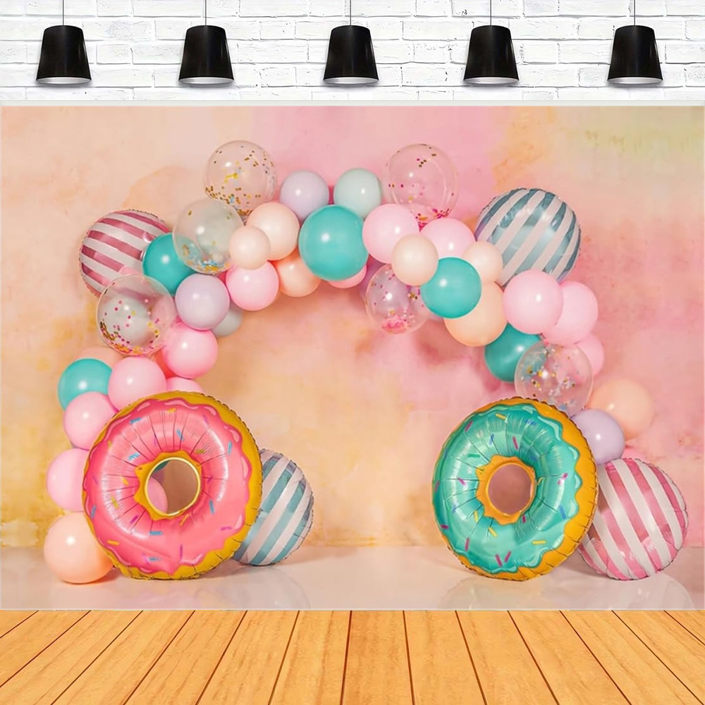 Donut Photography Backdrop Pin – Dessert Table Backdrop recenzja i cena