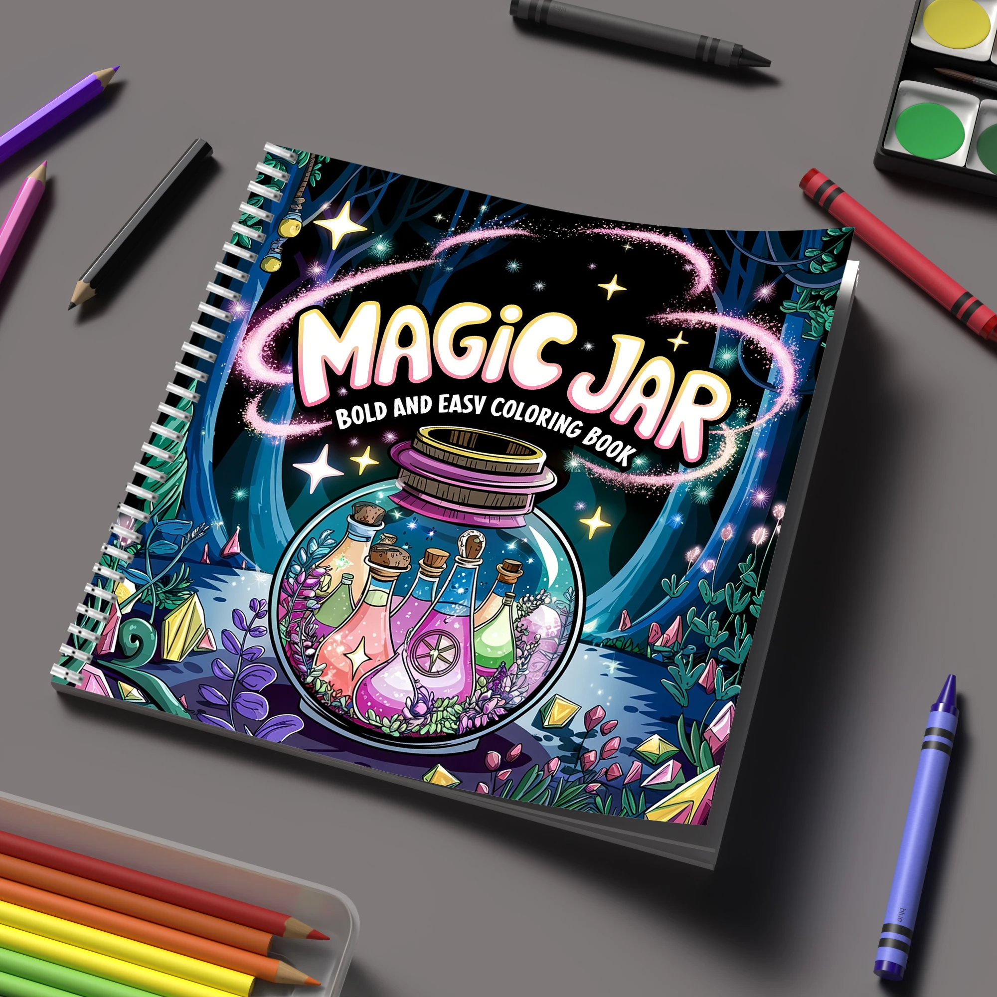 Coloring Book Magic Jar for Ad – Event Supplies recenzja i cena