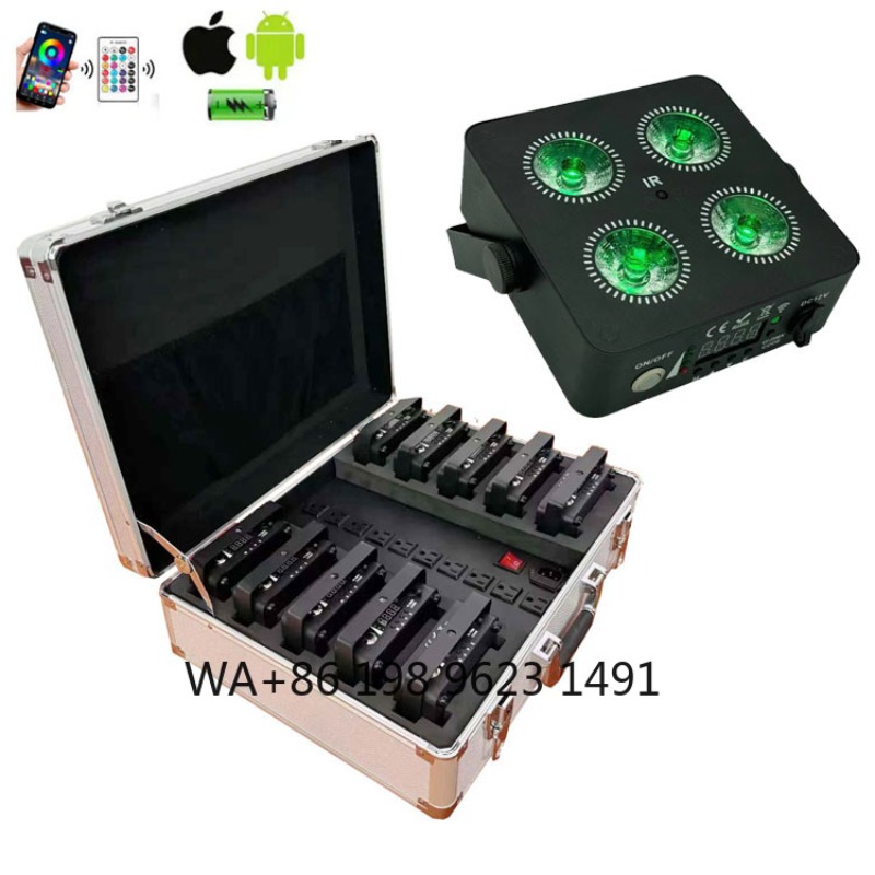 4X18W RGBWA+UV 6IN1 Mini Wirel – Event & Party Supply recenzja i cena
