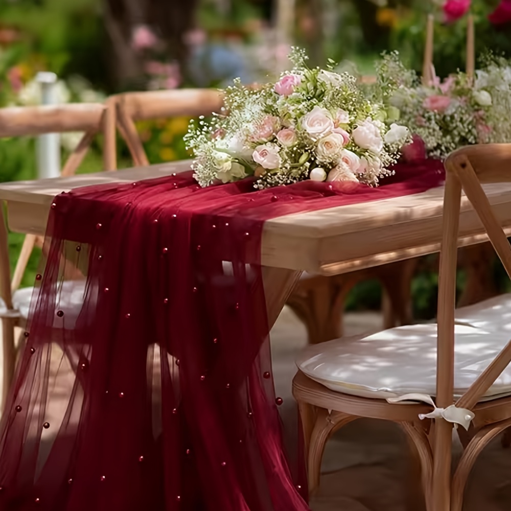 300cmX160cm Pearl Mesh Fabric  – Dessert Table Backdrop recenzja i cena