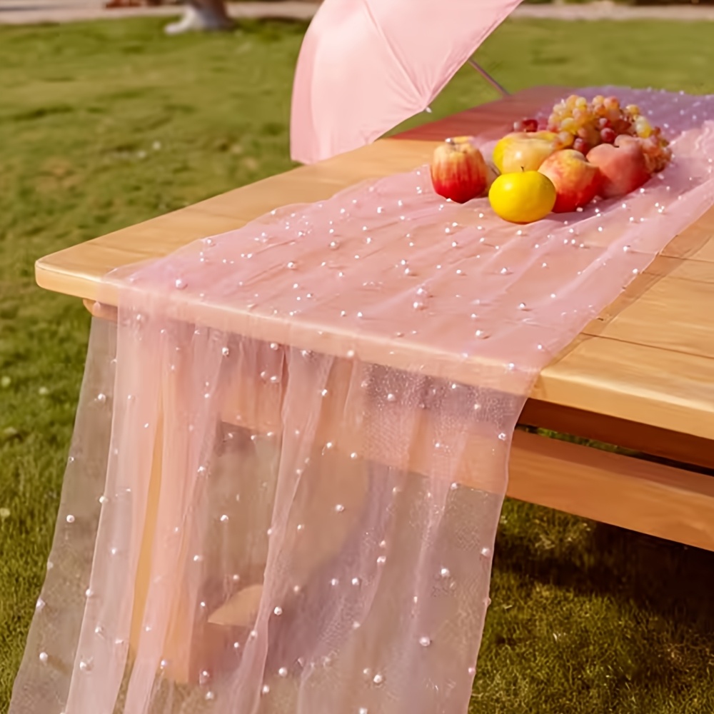 300cmX160cm Pearl Mesh Fabric  – Dessert Table Backdrop recenzja i cena