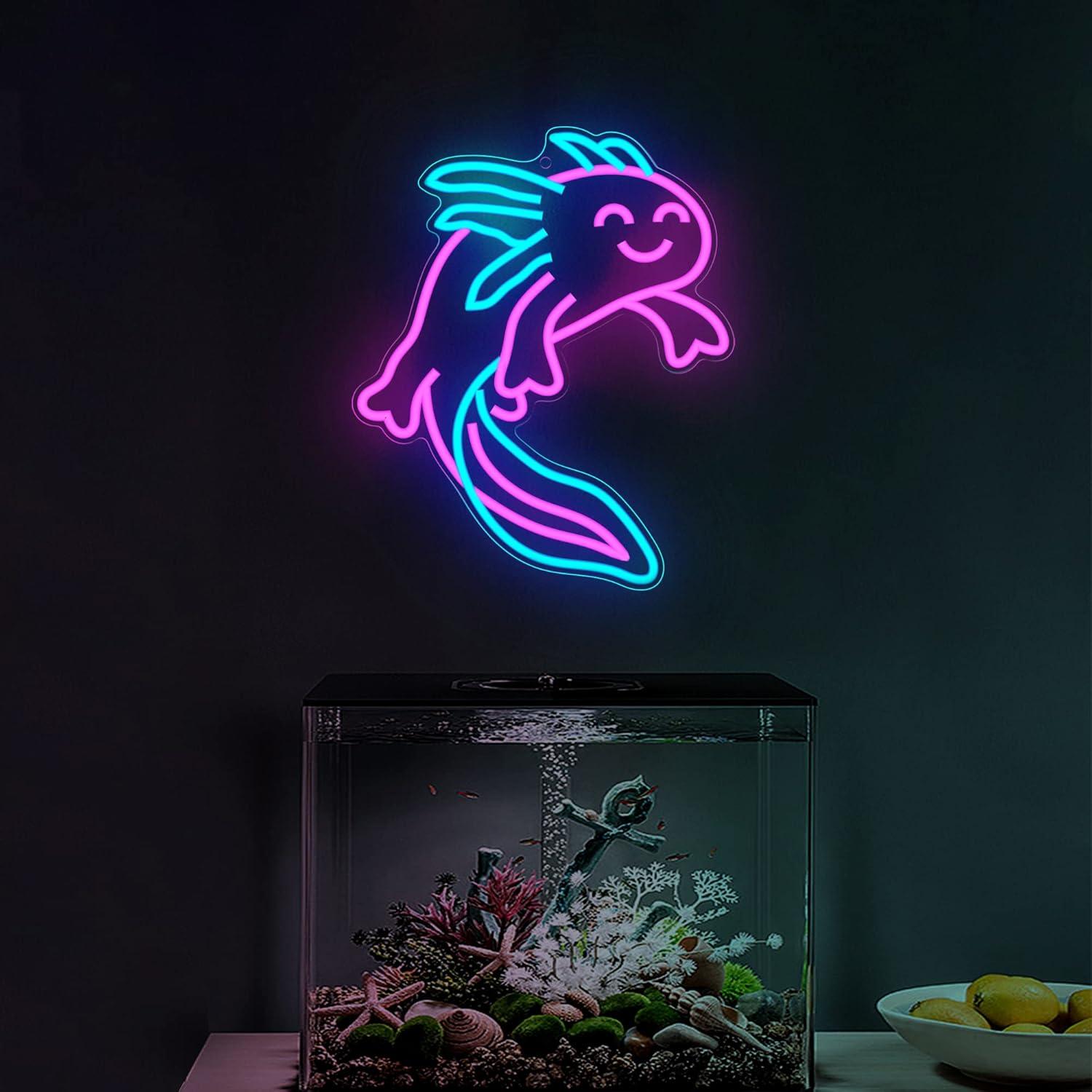 Ammonite Axolotl Neon Sign Cut – Neon Sign Party recenzja i cena