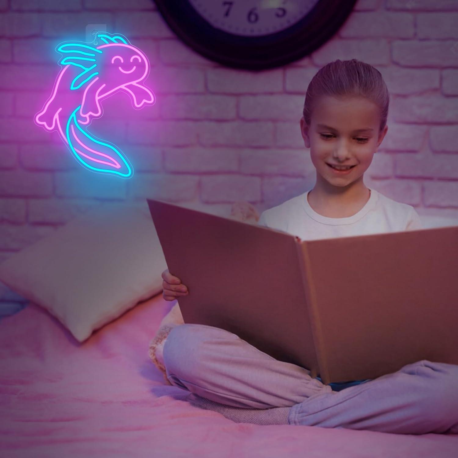 Ammonite Axolotl Neon Sign Cut – Neon Sign Party recenzja i cena
