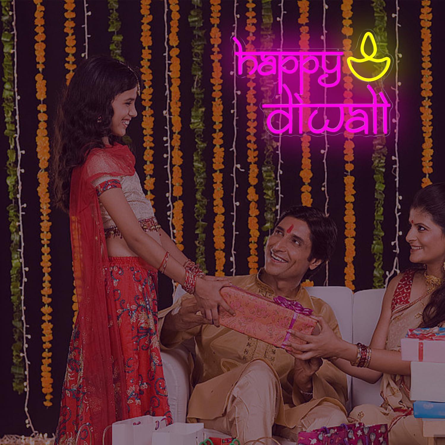 Happy Diwali Neon Sign USB Pow – Neon Sign Party recenzja i cena